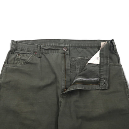 Dickies Relaxed Fit Ripstop Carpenter Shorts, Size XL, Khaki, WR825, Made in Mexico