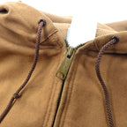 carhartt USA made duck active jacket XL beige cotton