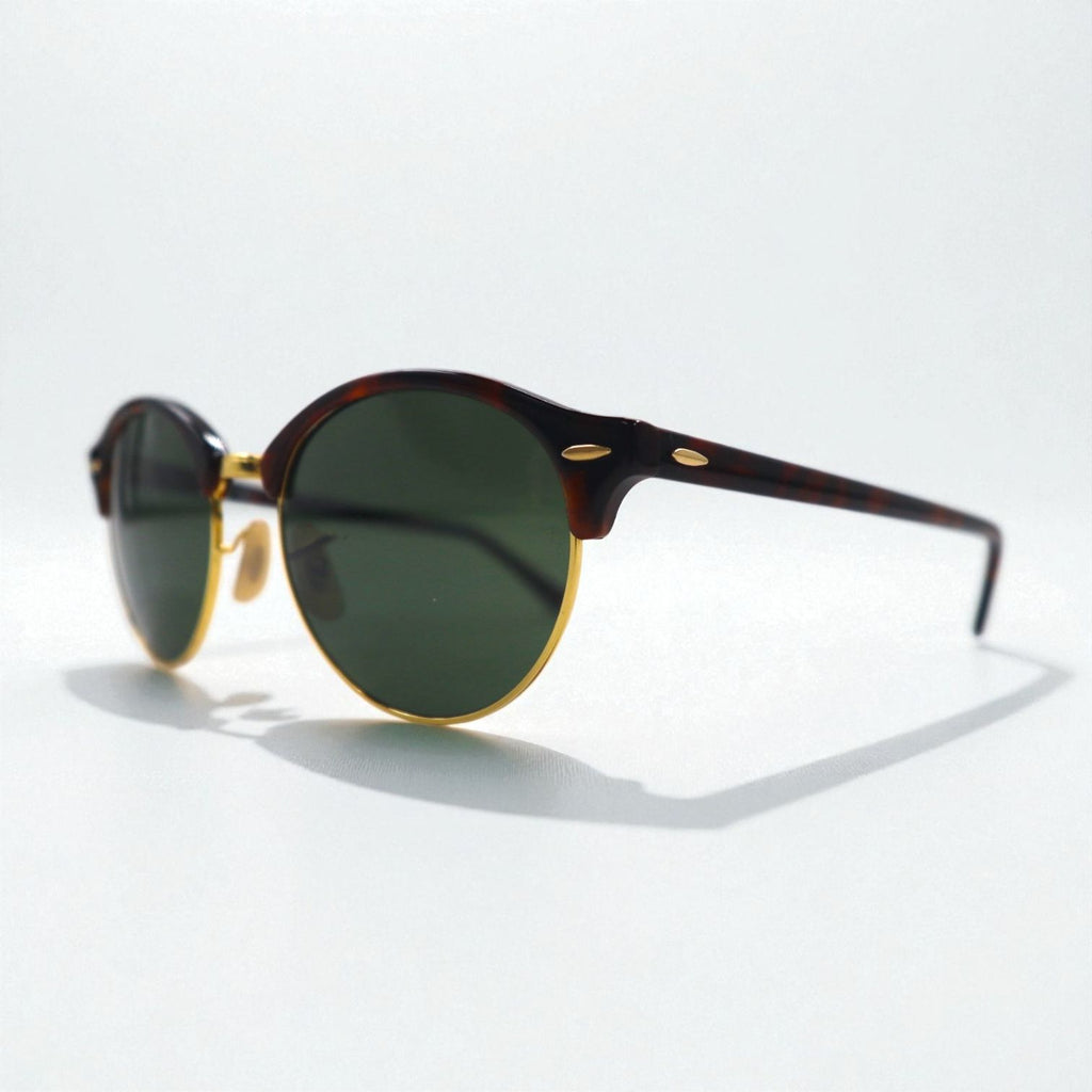 Ray-Ban Club Round Classic Sunglasses RB4246 990 51-19 145 3N Tortoiseshell