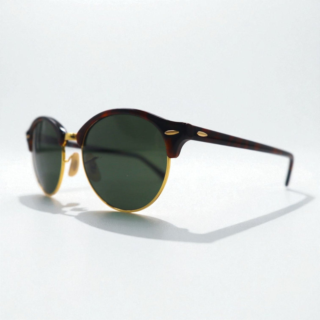 Ray-Ban Club Round Classic Sunglasses RB4246 990 51-19 145 3N Tortoiseshell