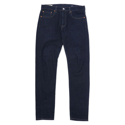 LEVI'S PREMIUM 512 スリム テーパード ジーンズ デニムパンツ 32 ブルー リジッド ジッパーフライ ストレッチ 28833-0280