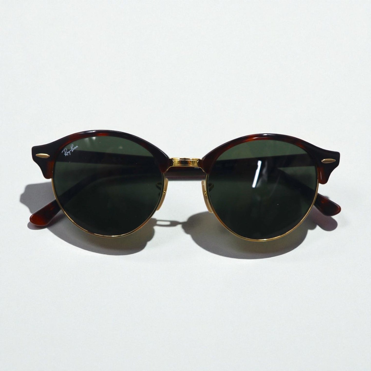 Ray-Ban クラブラウンド CLUBROUND CLASSIC サングラス RB4246 990 51-19 145 3N ベッコウ