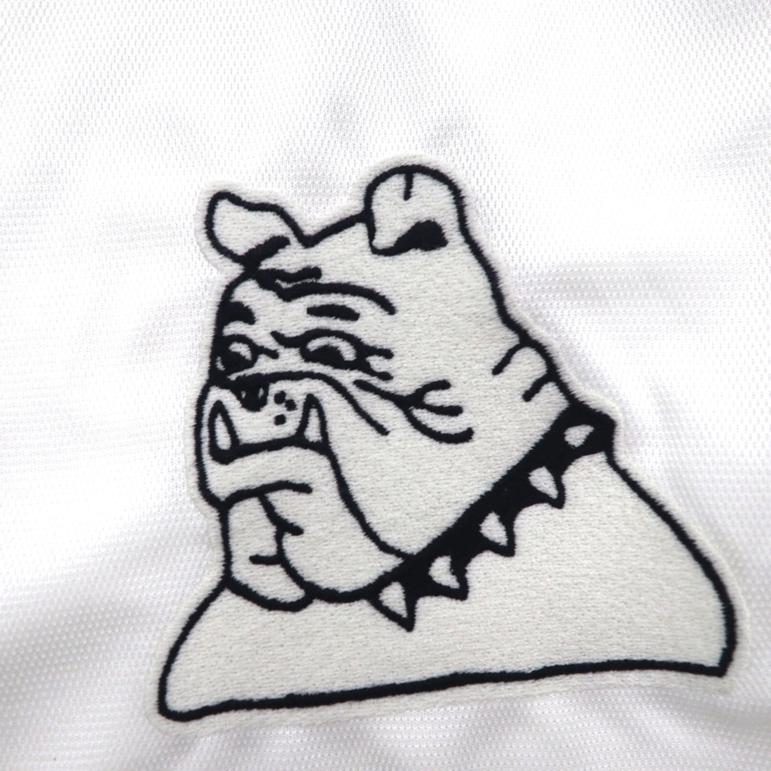BLACKWEIRDOS Polyester Shirt Jacket Jersey Free White Patch Snap Button