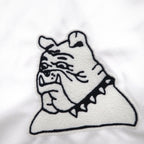 BLACKWEIRDOS Polyester Shirt Jacket Jersey Free White Patch Snap Button