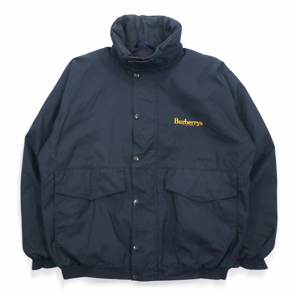 Burberrys 90年代 イングランド製 ウインドブレーカー スポーツジャケット  ブルゾン L ブラック