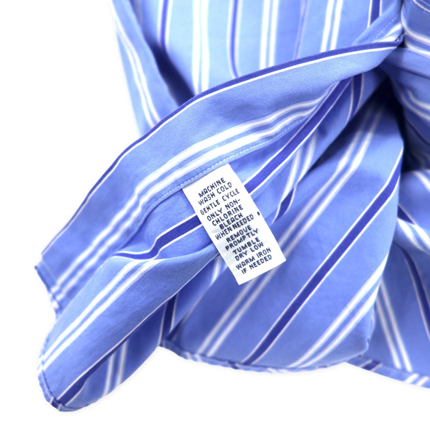 Ralph Lauren ボタンダウンシャツ XXL ブルー ストライプ コットン CLASSIC FIT スモールポニー刺繍 ビッグサイズ