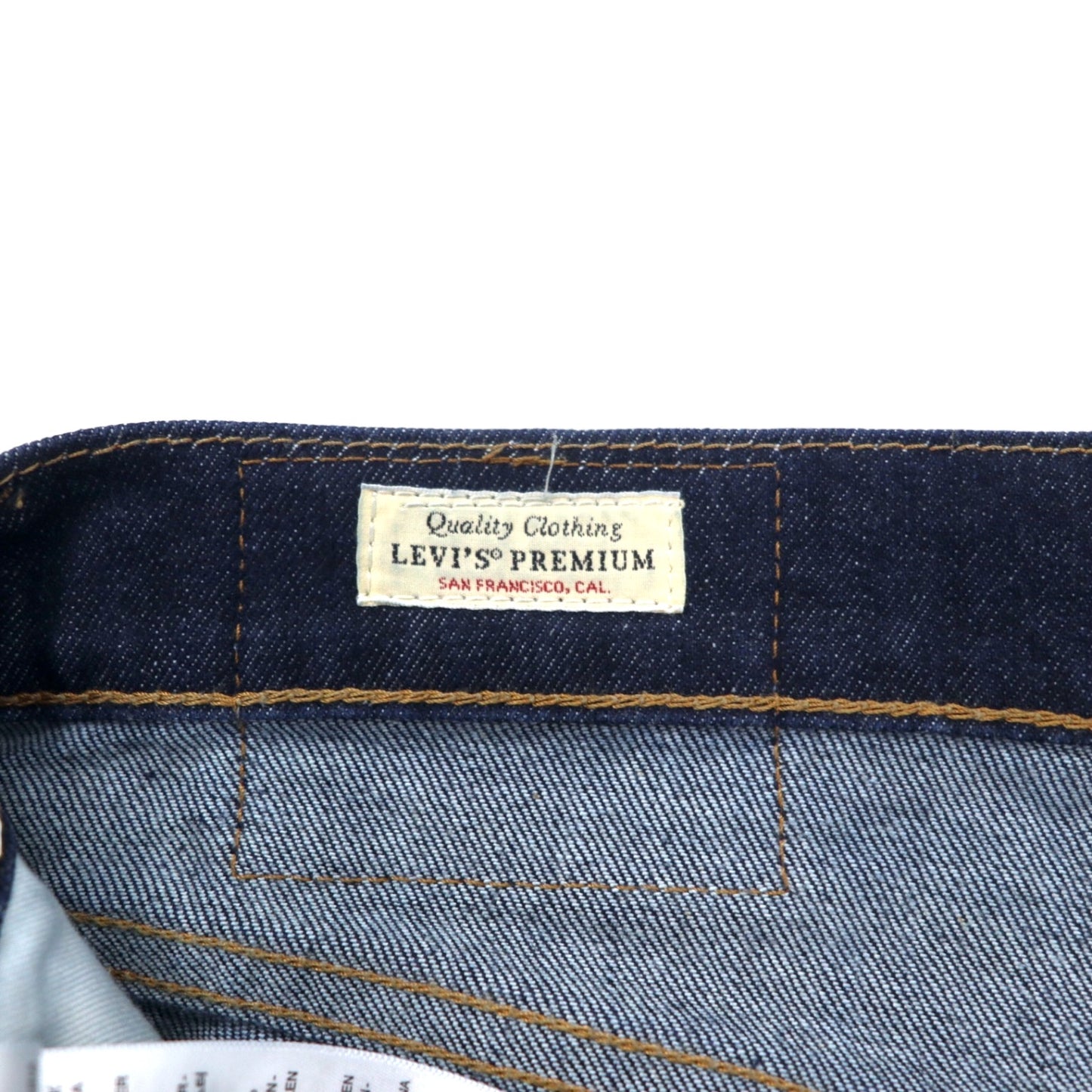 LEVI'S PREMIUM 512 スリム テーパード ジーンズ デニムパンツ 32 ブルー リジッド ジッパーフライ ストレッチ 28833-0280