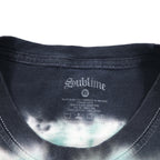 Sublime サブライム 00年代 バンド Tシャツ バンT XL ブラック コットン タイダイ 太陽 メキシコ製