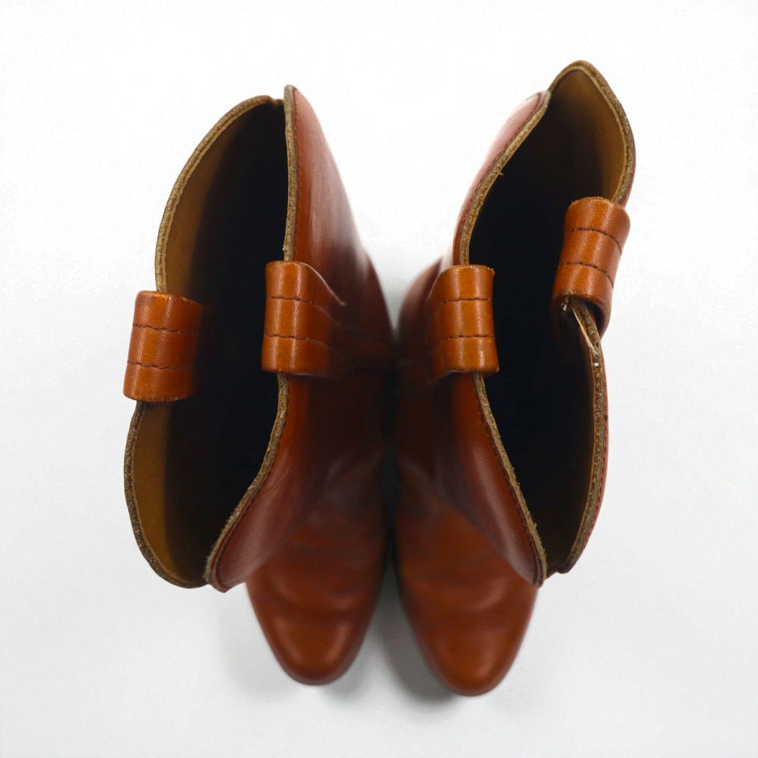 90s USA Vintage Western Boots ウエスタンブーツ ペコスブーツ 26cm レザー ローパー カービングステッチ 701160 USA製 90年代