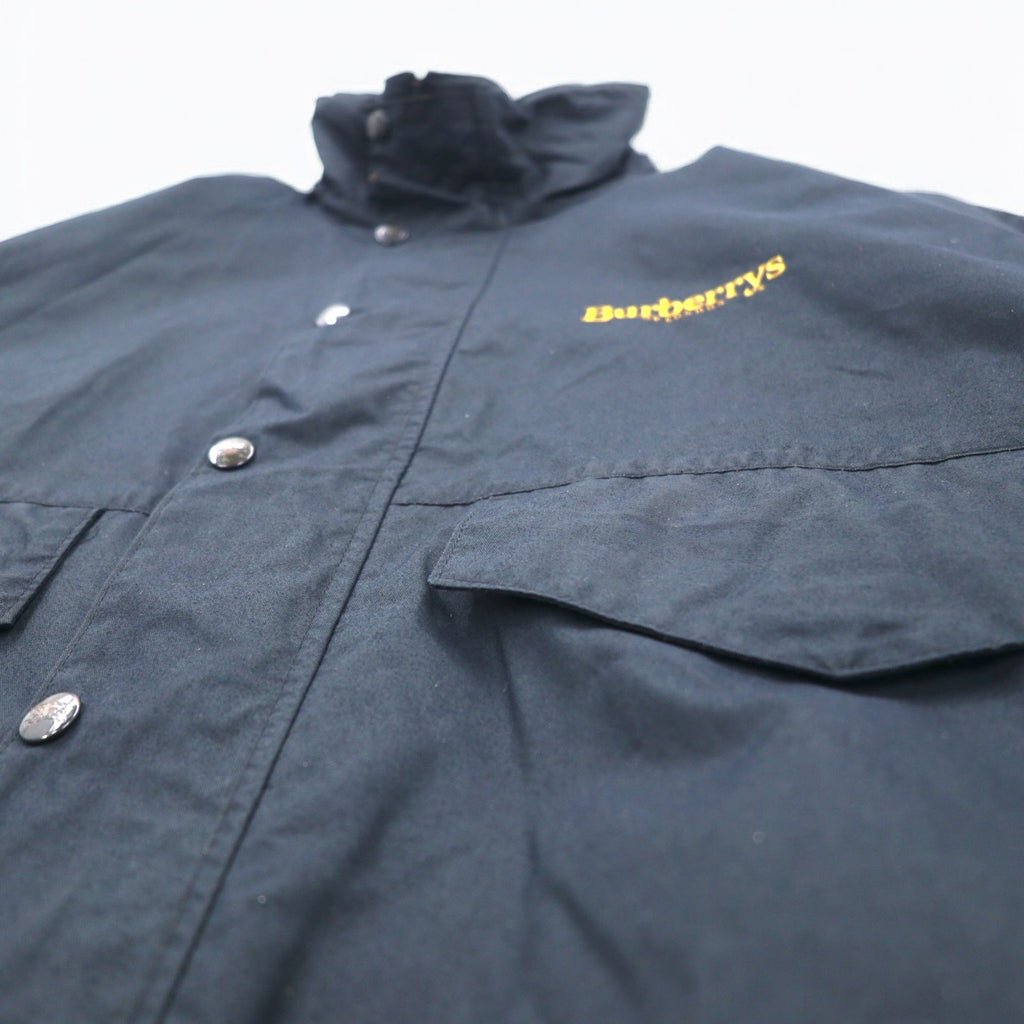Burberrys 90年代 イングランド製 ウインドブレーカー スポーツジャケット  ブルゾン L ブラック