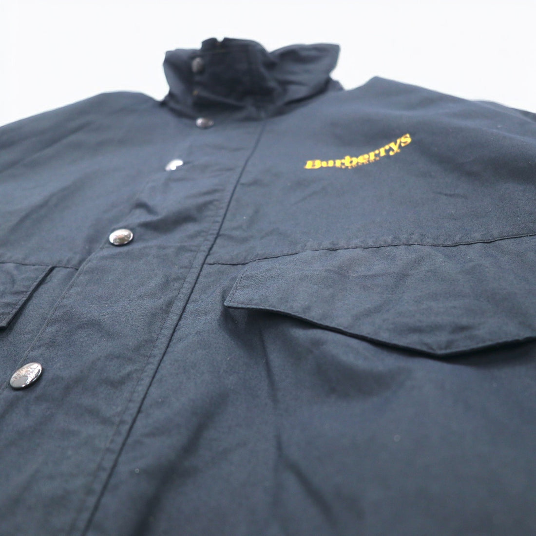 Burberrys 90年代 イングランド製 ウインドブレーカー スポーツジャケット  ブルゾン L ブラック