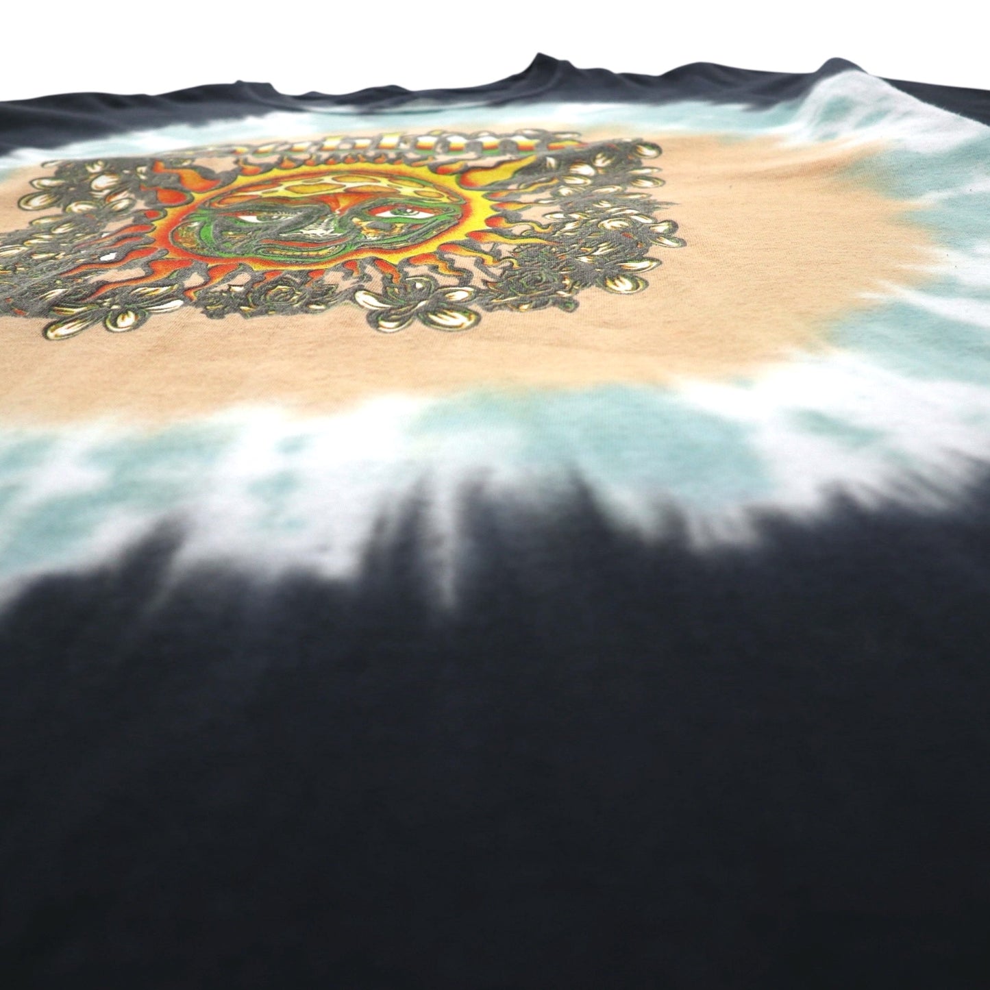 Sublime サブライム 00年代 バンド Tシャツ バンT XL ブラック コットン タイダイ 太陽 メキシコ製