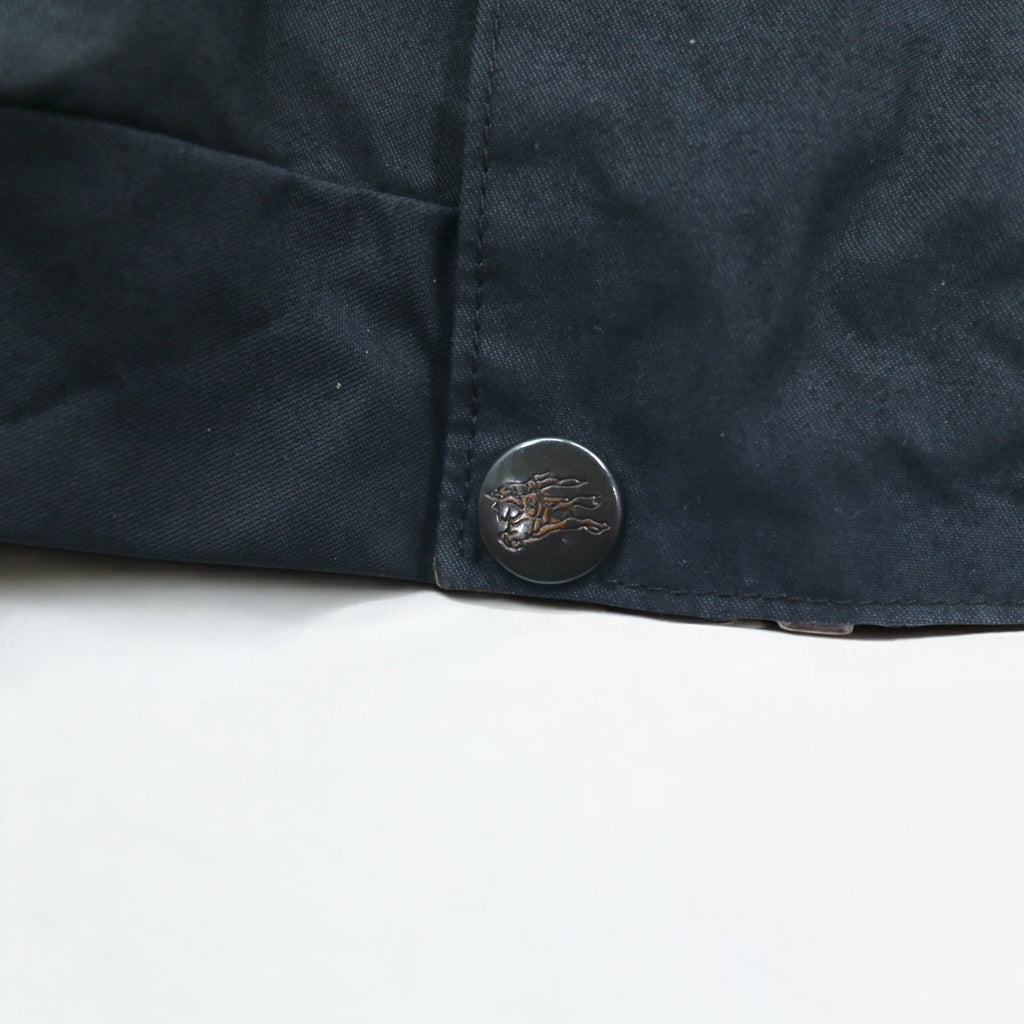 Burberrys 90年代 イングランド製 ウインドブレーカー スポーツジャケット  ブルゾン L ブラック