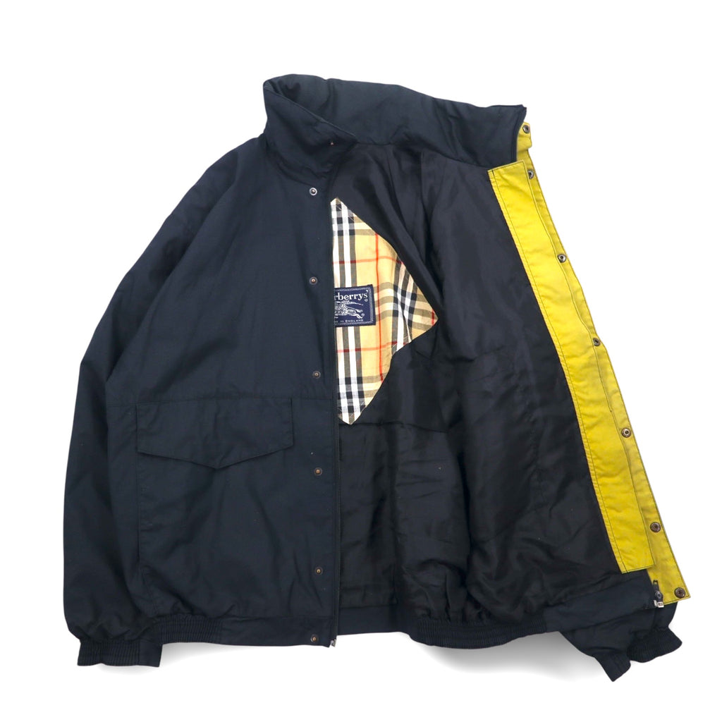 Burberrys 90年代 イングランド製 ウインドブレーカー スポーツジャケット  ブルゾン L ブラック