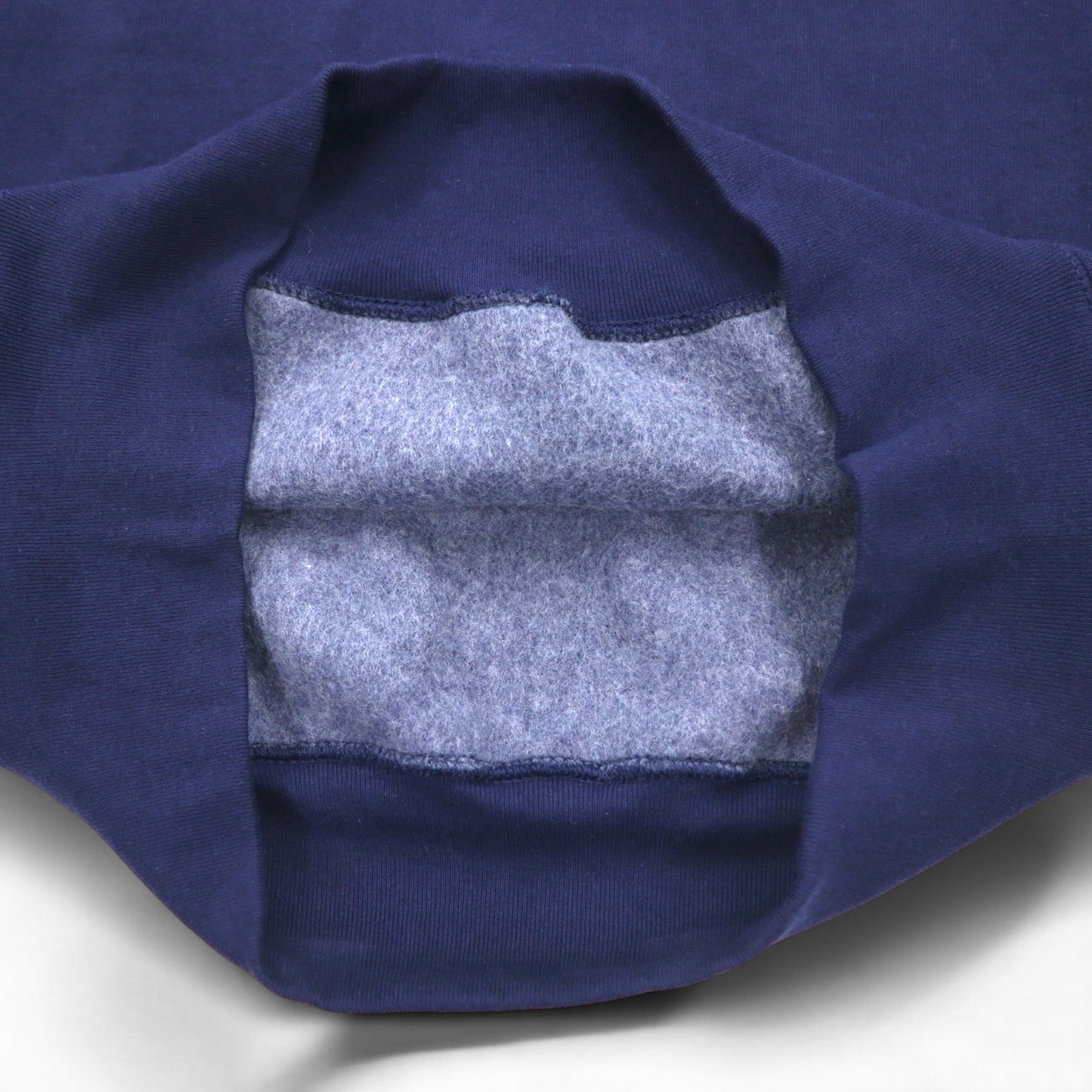 FRUIT OF THE LOOM 90年代 USA製 SUPER COTTON スウェット L ネイビー 裏起毛 SKYJACK ワンポイント刺繍