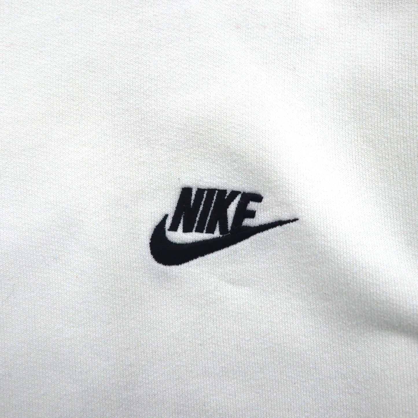 NIKE 90年代 銀タグ スウェット トレーナー M ワンポイントロゴ 刺繍 クロップド 短丈