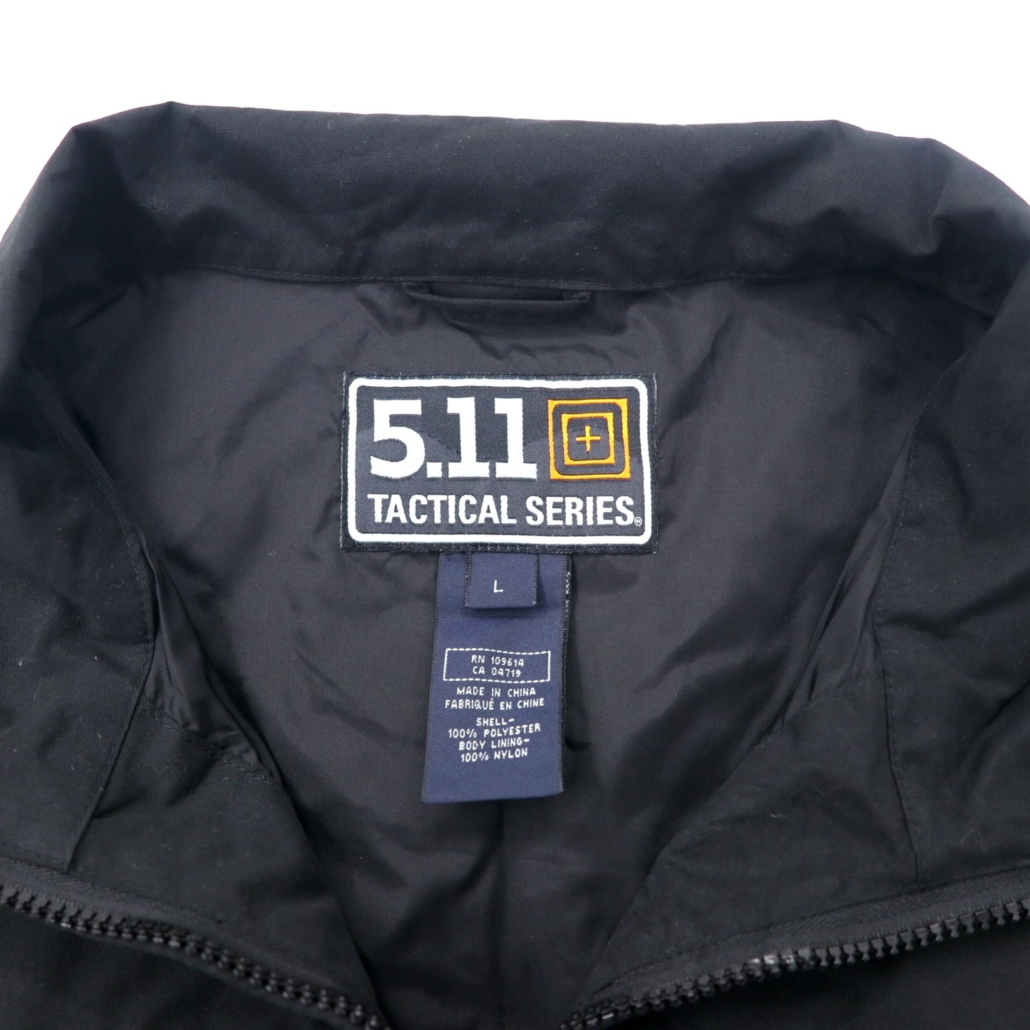 5.11 TACTICAL SERIES タクティカルジャケット L ブラック ポリエステル ビッグサイズ