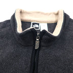 THE NORTH FACE 90s USA Made Polartec Fleece Vest, XL, Gray, Polyester