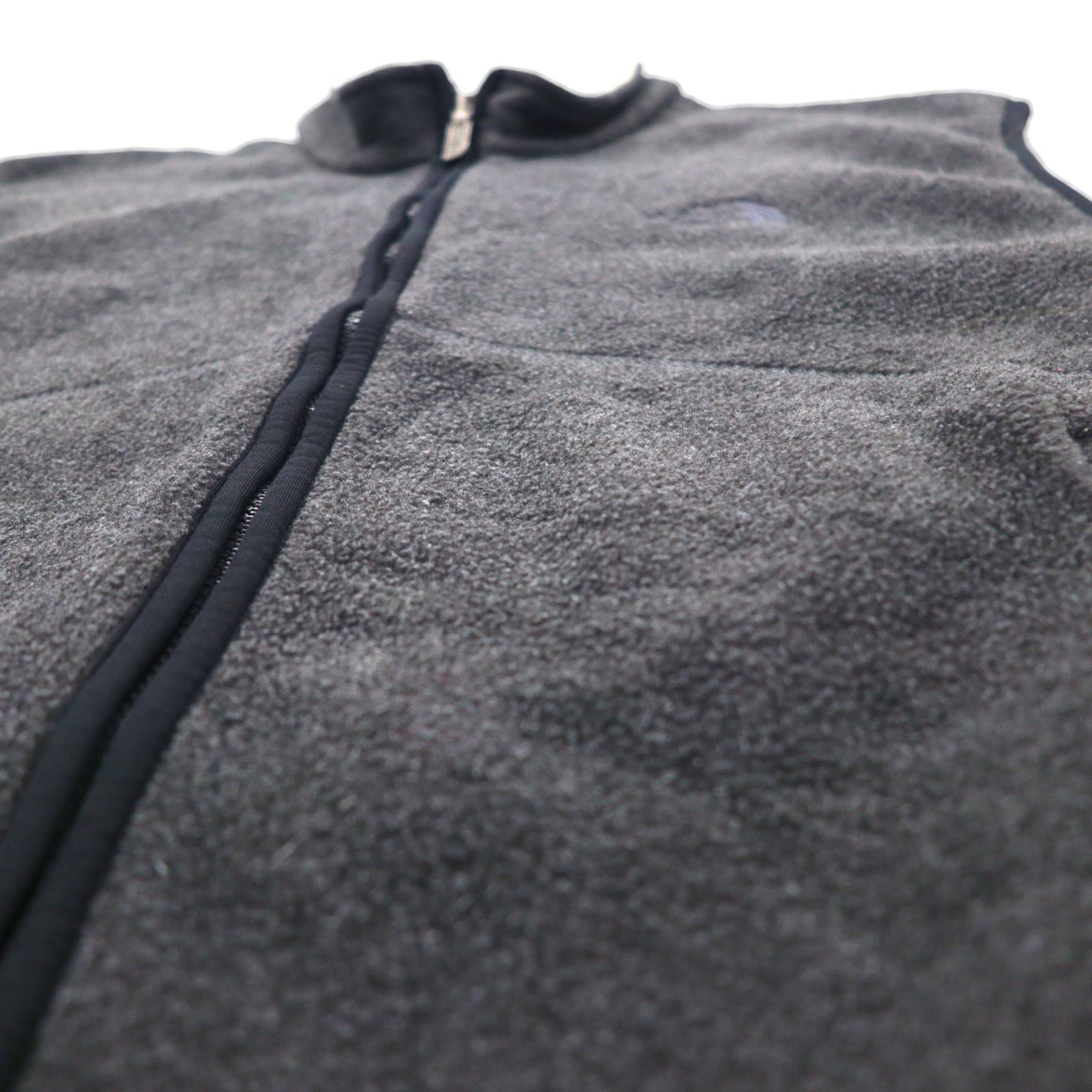 THE NORTH FACE 90s USA Made Polartec Fleece Vest, XL, Gray, Polyester