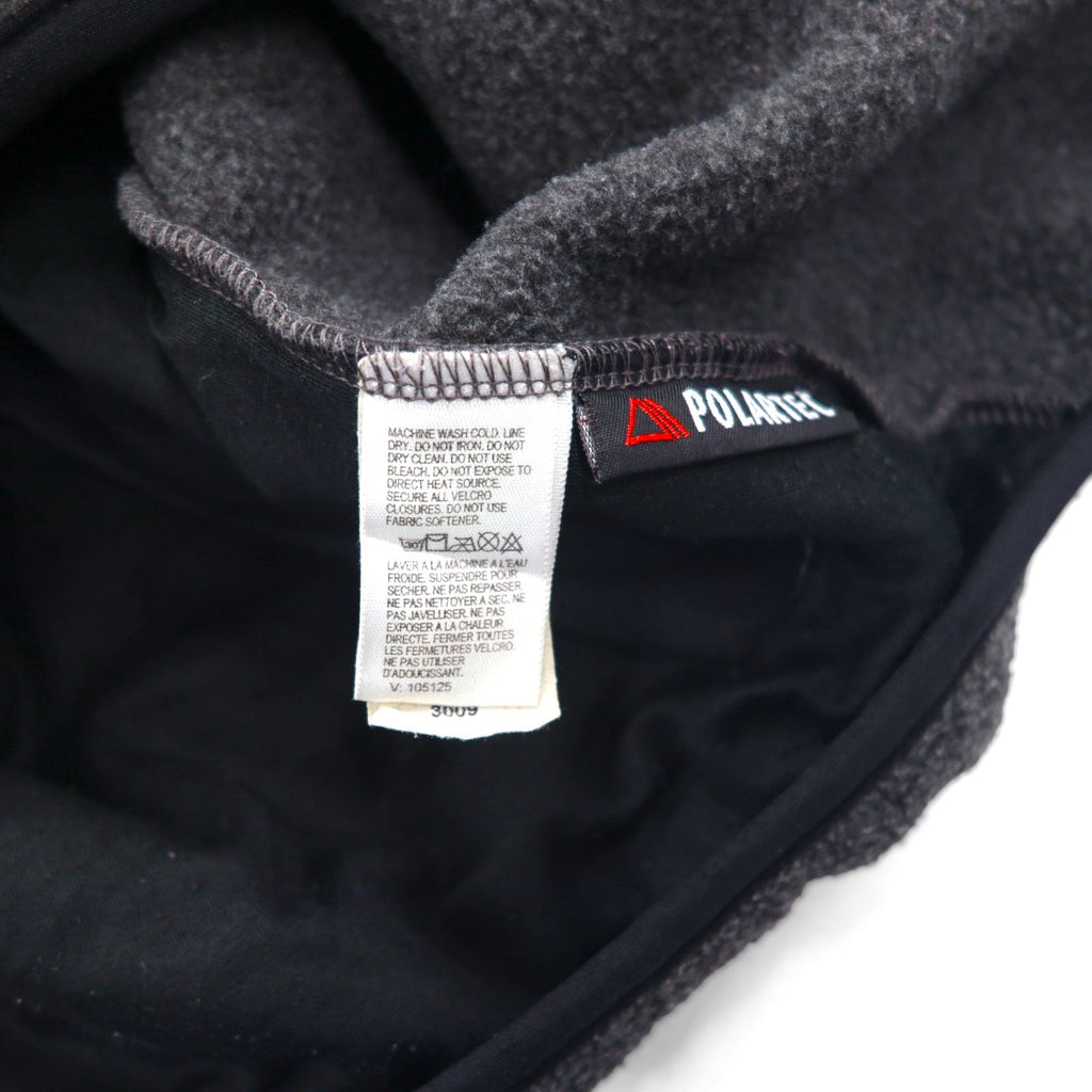 THE NORTH FACE 90s USA Made Polartec Fleece Vest, XL, Gray, Polyester