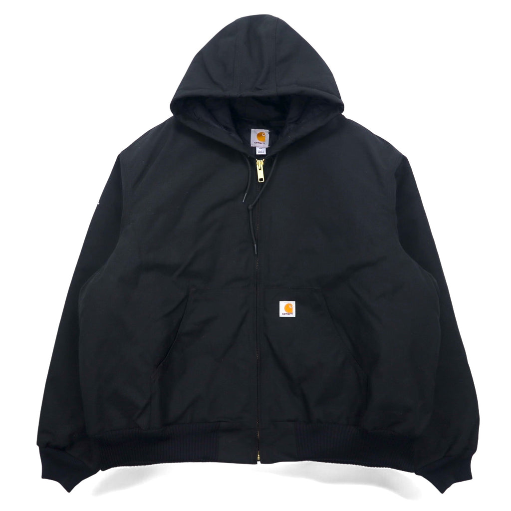 Carhartt エクストリーム アークティック アクティブジャケット Extremes Arctic Active Jacket Quilt Lined 中綿 2XL ブラック コーデュラ 撥水 J133 メキシコ製