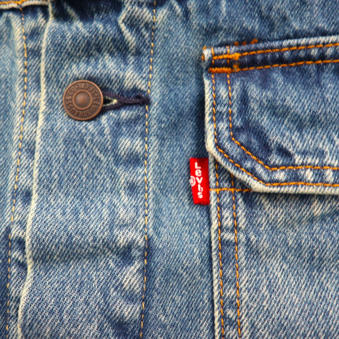 Levi's 2ndタイプ デニム トラッカージャケット Gジャン M インディゴ STAY LOOSE TYPE2 A1988-0000