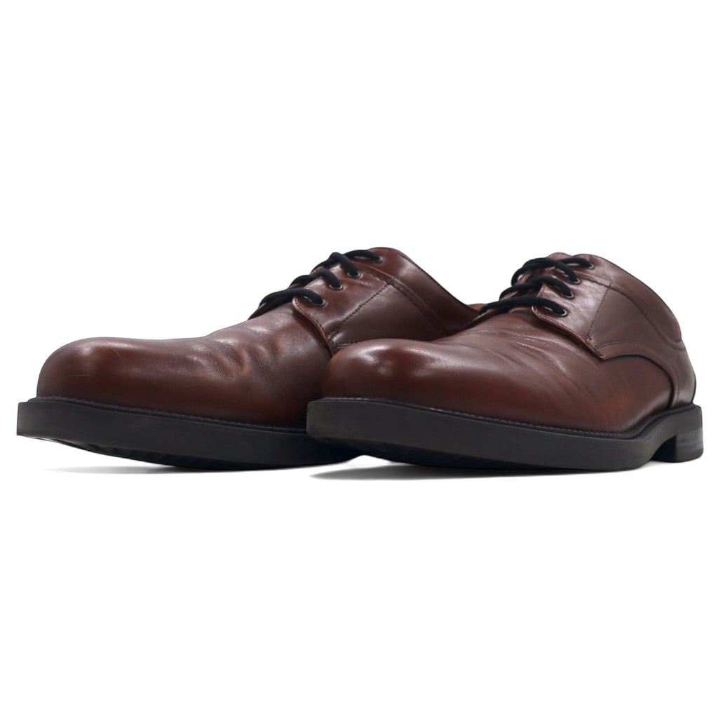 BOSTONIAN Italian Oxford Dress Shoes 28cm Brown Leather