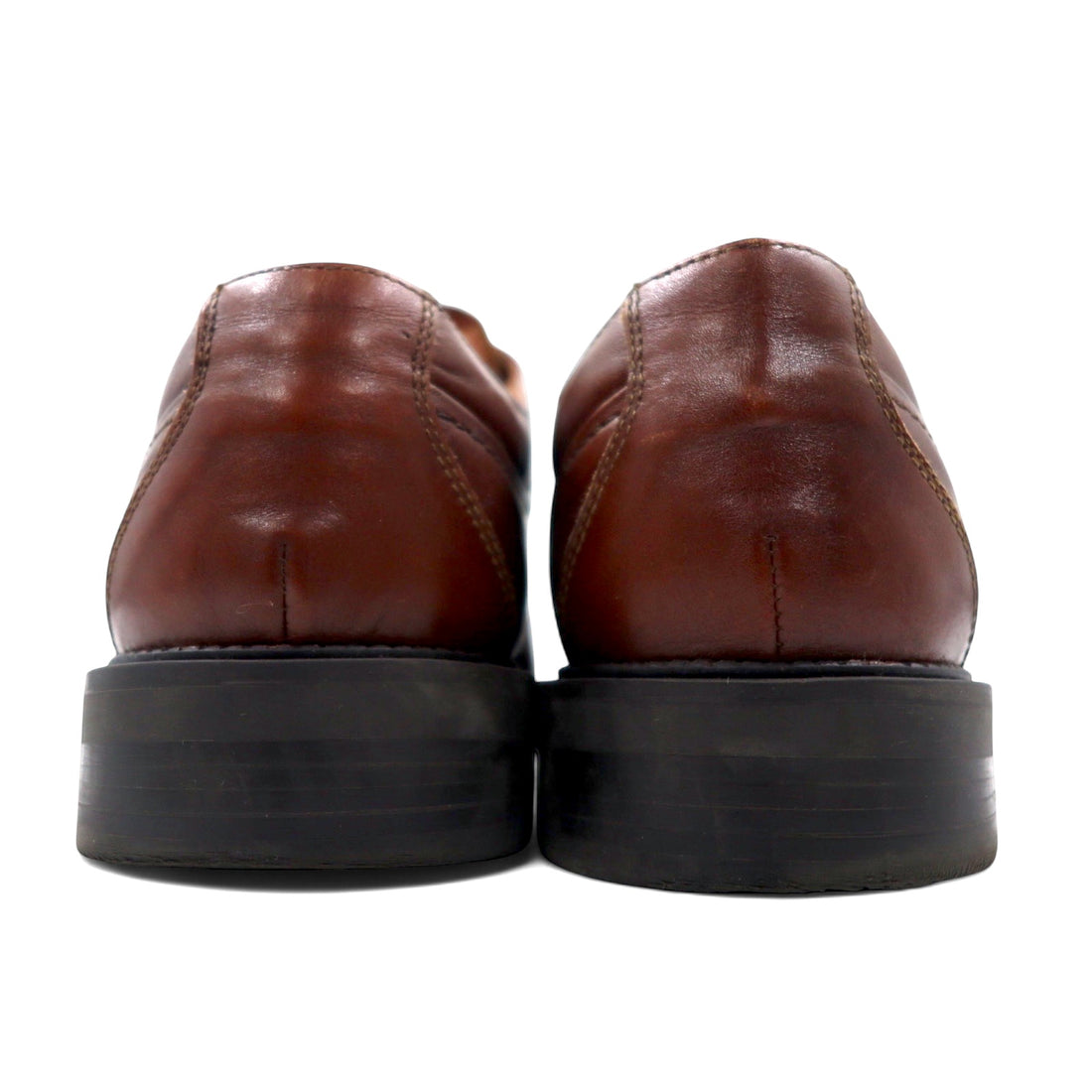 BOSTONIAN Italian Oxford Dress Shoes 28cm Brown Leather