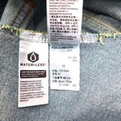 Levi's 2nd Type Denim Trucker Jacket, Size M, Indigo, STAY LOOSE TYPE2, A1988-0000