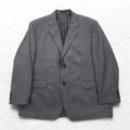 LAUREN RALPH LAUREN 2B Tailored Jacket Suit L Grey Wool