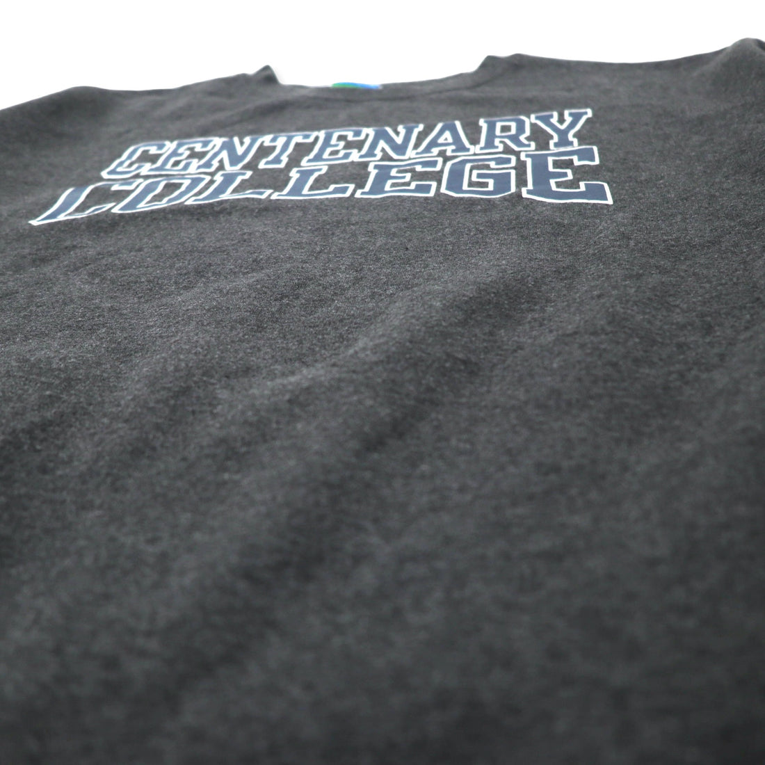 Champion College Print Sweatshirt XXL Gray Cotton Brushed Back CENTENARY COLLEGE Big Size Made in Honduras