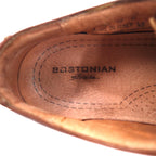 BOSTONIAN Italian Oxford Dress Shoes 28cm Brown Leather
