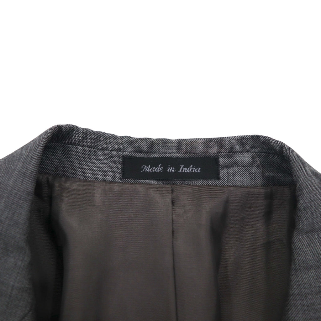LAUREN RALPH LAUREN 2B Tailored Jacket Suit L Grey Wool