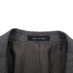 LAUREN RALPH LAUREN 2B Tailored Jacket Suit L Grey Wool