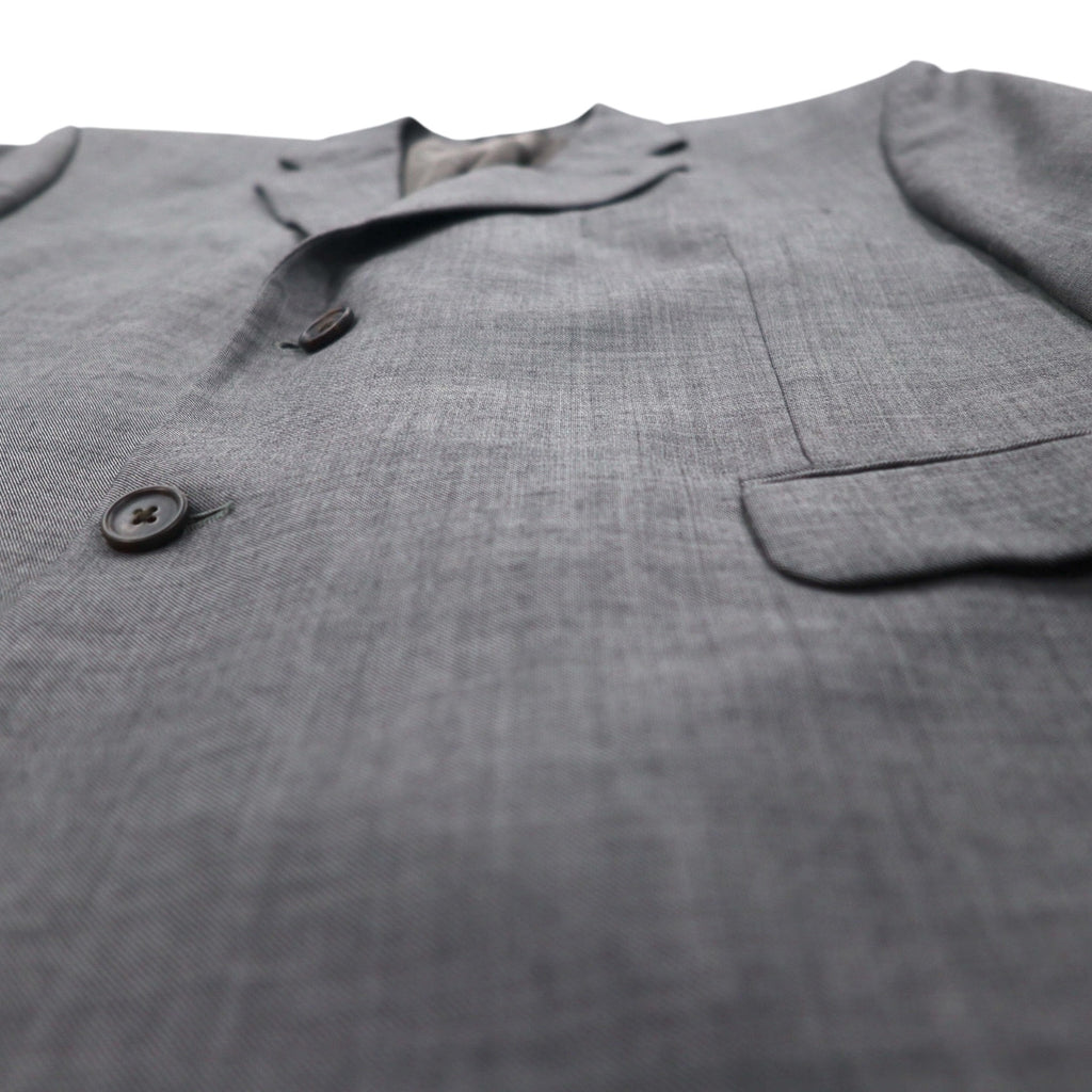 LAUREN RALPH LAUREN 2B Tailored Jacket Suit L Grey Wool