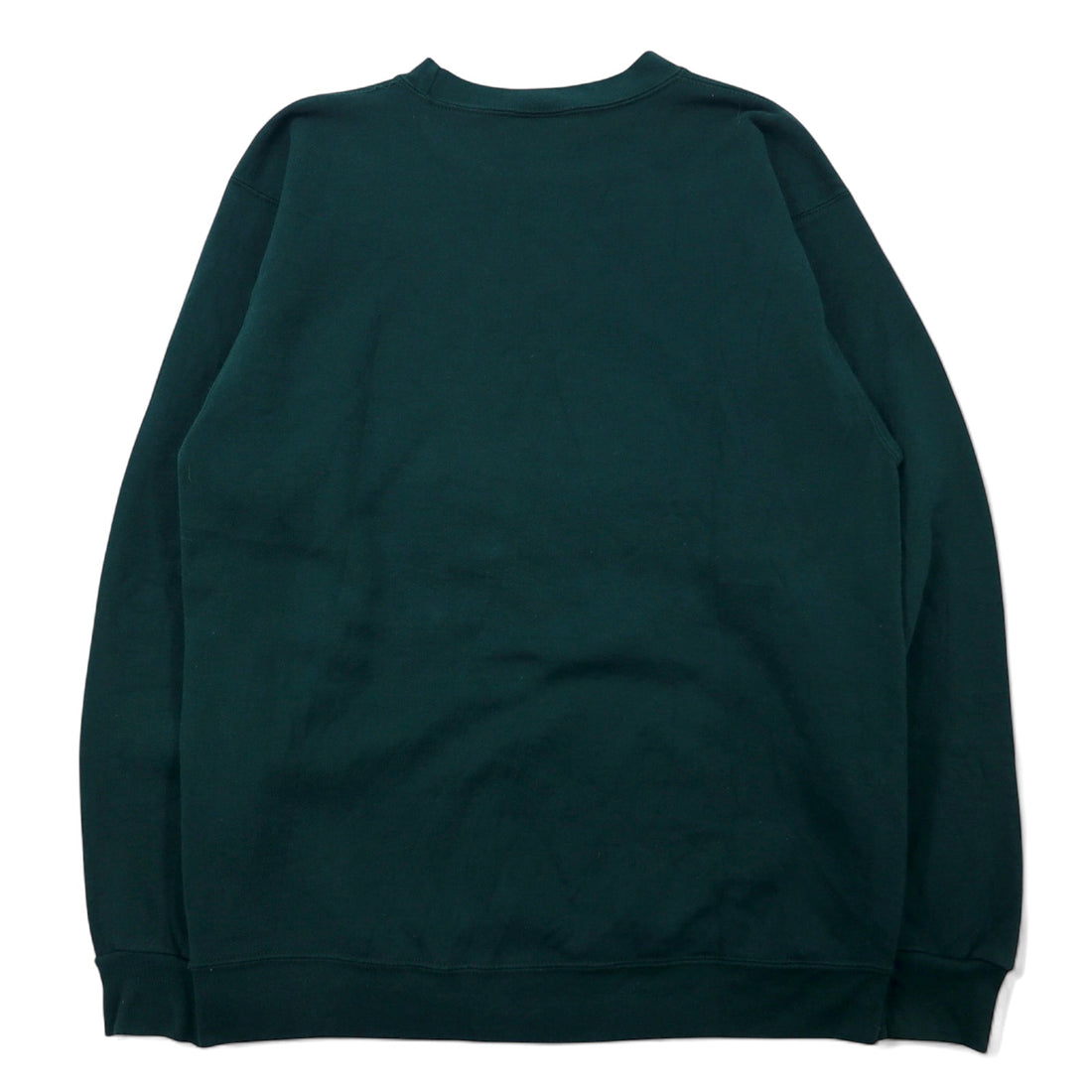 PLANET HOLLYWOOD 90s USA Made Sweatshirt L Green Cotton Logo Embroidery LAS VEGAS