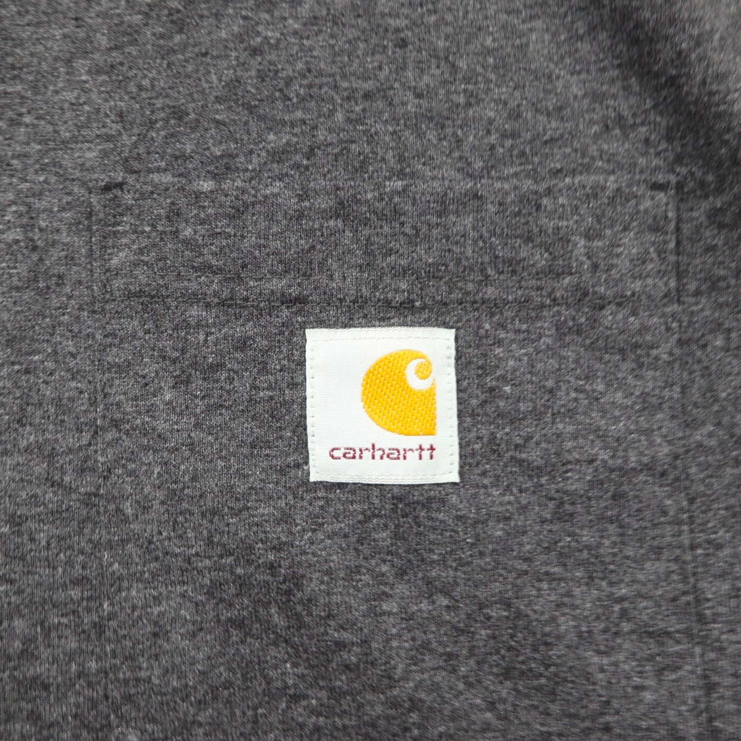Carhartt Loose Fit Henley Pocket T-Shirt, Gray Cotton, Size XL