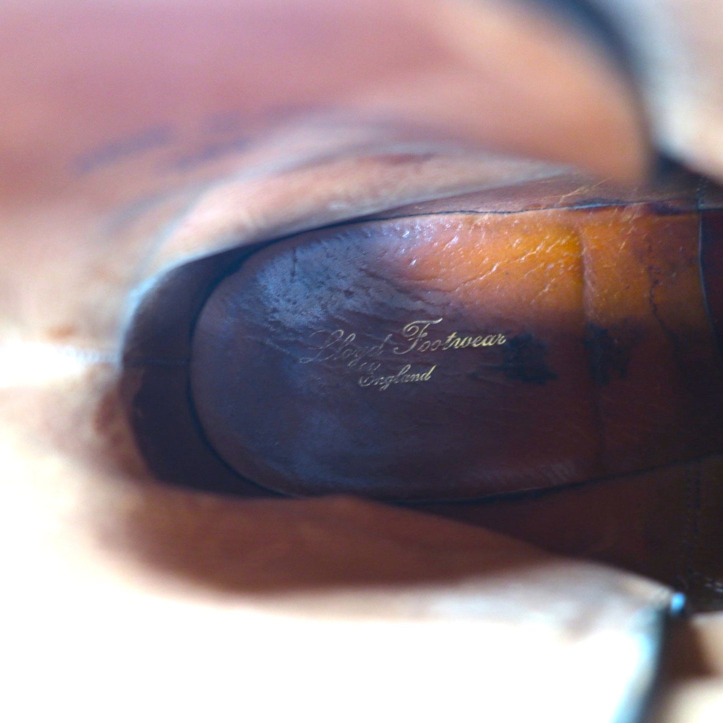 Lloyd Footwear British-made calf leather jodhpur boots, size 27cm, ankle strap, 14337, available at BEAMS. Made in the UK.