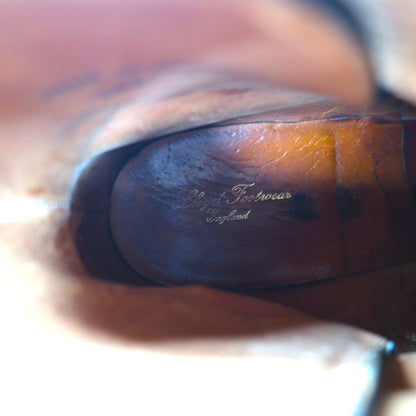 Lloyd Footwear British-made calf leather jodhpur boots, size 27cm, ankle strap, 14337, available at BEAMS. Made in the UK.