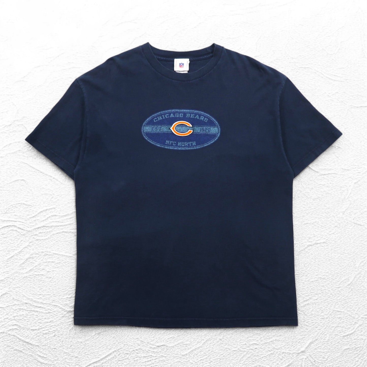 NFL CHICAGO BEARS 90年代 Tシャツ XL ネイビー コットン エルサルバドル製