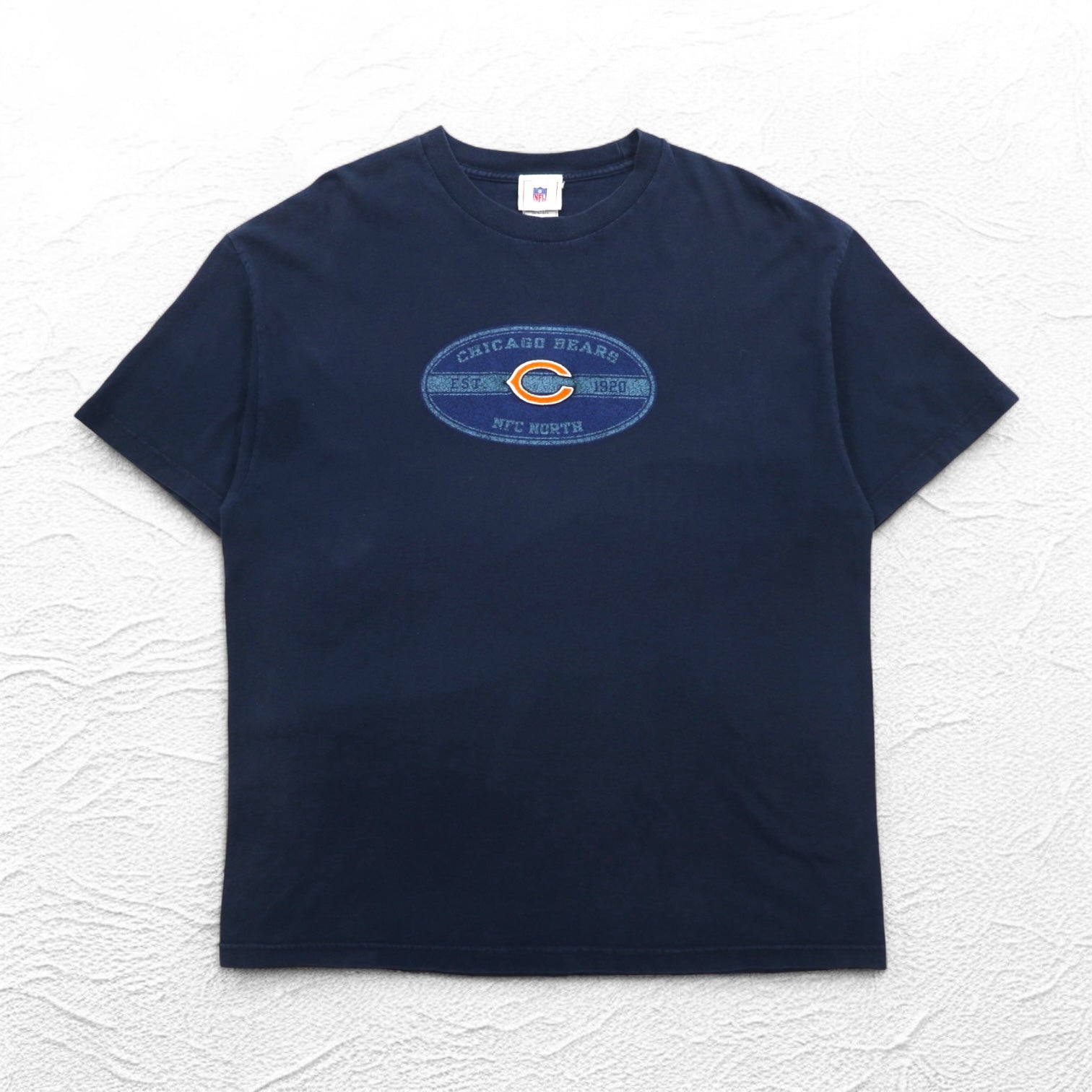 NFL CHICAGO BEARS 90年代 Tシャツ XL ネイビー コットン エルサルバドル製