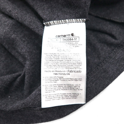 Carhartt Loose Fit Henley Pocket T-Shirt, Gray Cotton, Size XL