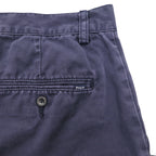 Polo by Ralph Lauren 90s Short Chino Pants, Size L, Navy Cotton