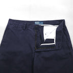 Polo by Ralph Lauren 90s Short Chino Pants, Size L, Navy Cotton