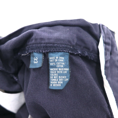 Polo by Ralph Lauren 90年代 ショート チノパンツ ハーフパンツ L ネイビー コットン