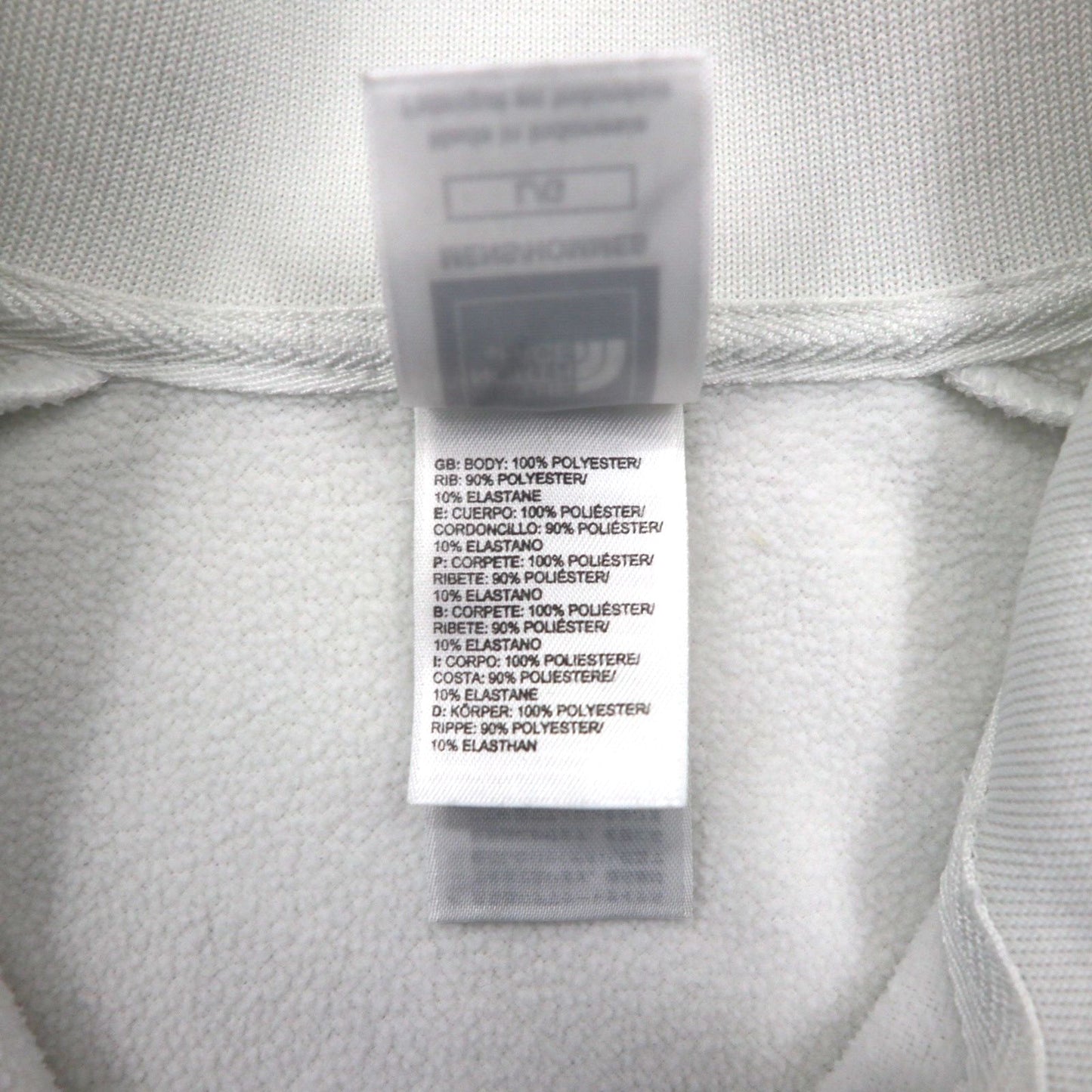 THE NORTH FACE トラックジャケット ジャージ L ホワイト AZFX サイドライン ネイビー スタンドカラー