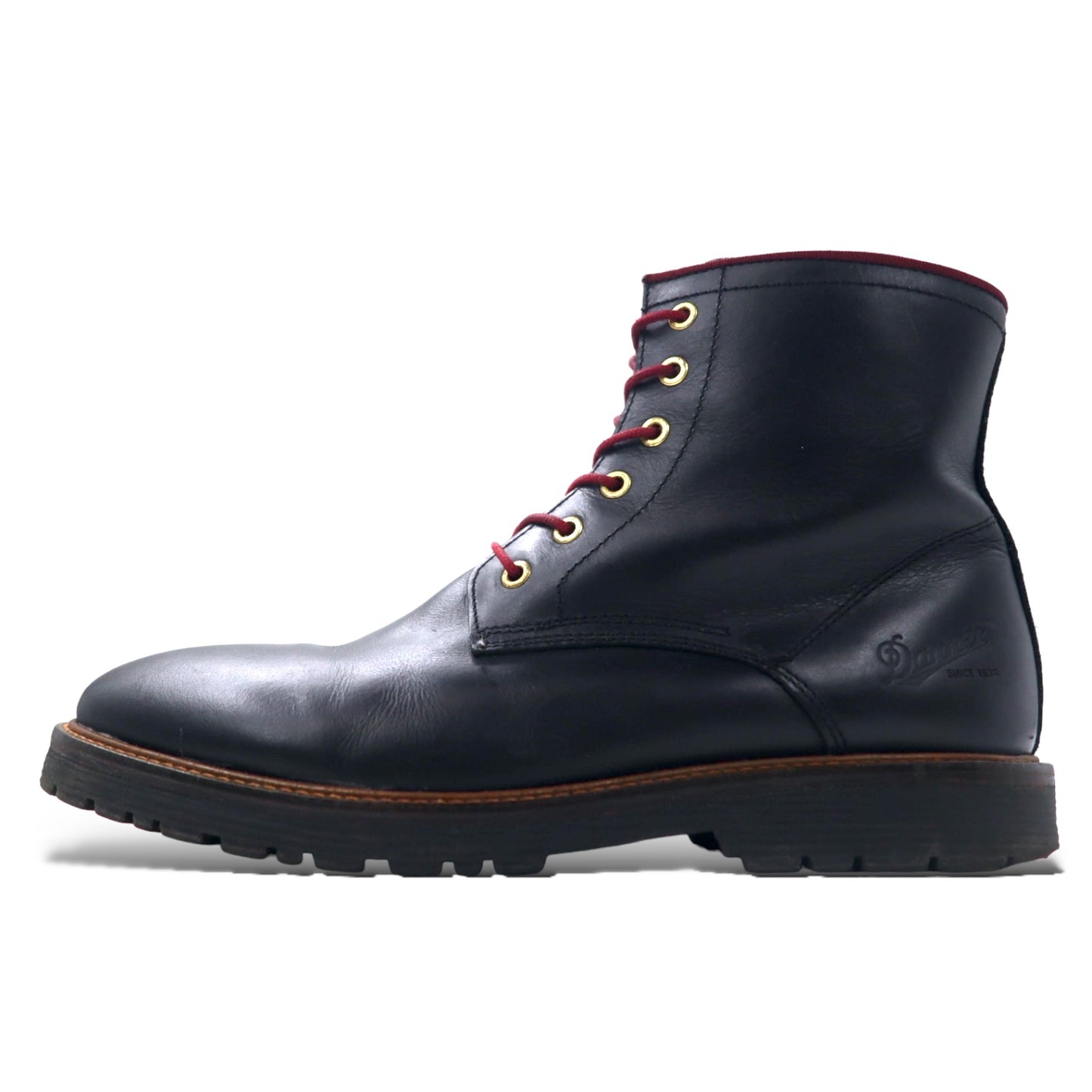 Danner レースアップ ブーツ 27.5cm ブラック レザー D0020 ポルトガル製