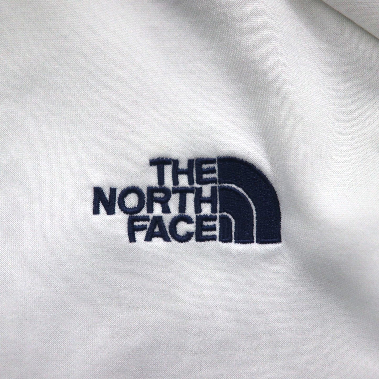 THE NORTH FACE トラックジャケット ジャージ L ホワイト AZFX サイドライン ネイビー スタンドカラー