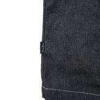 Sean John 00's Full Zip Denim Jacket Gimmick Jacket XXXL Gray Cotton One Point Logo Embroidery Big Size