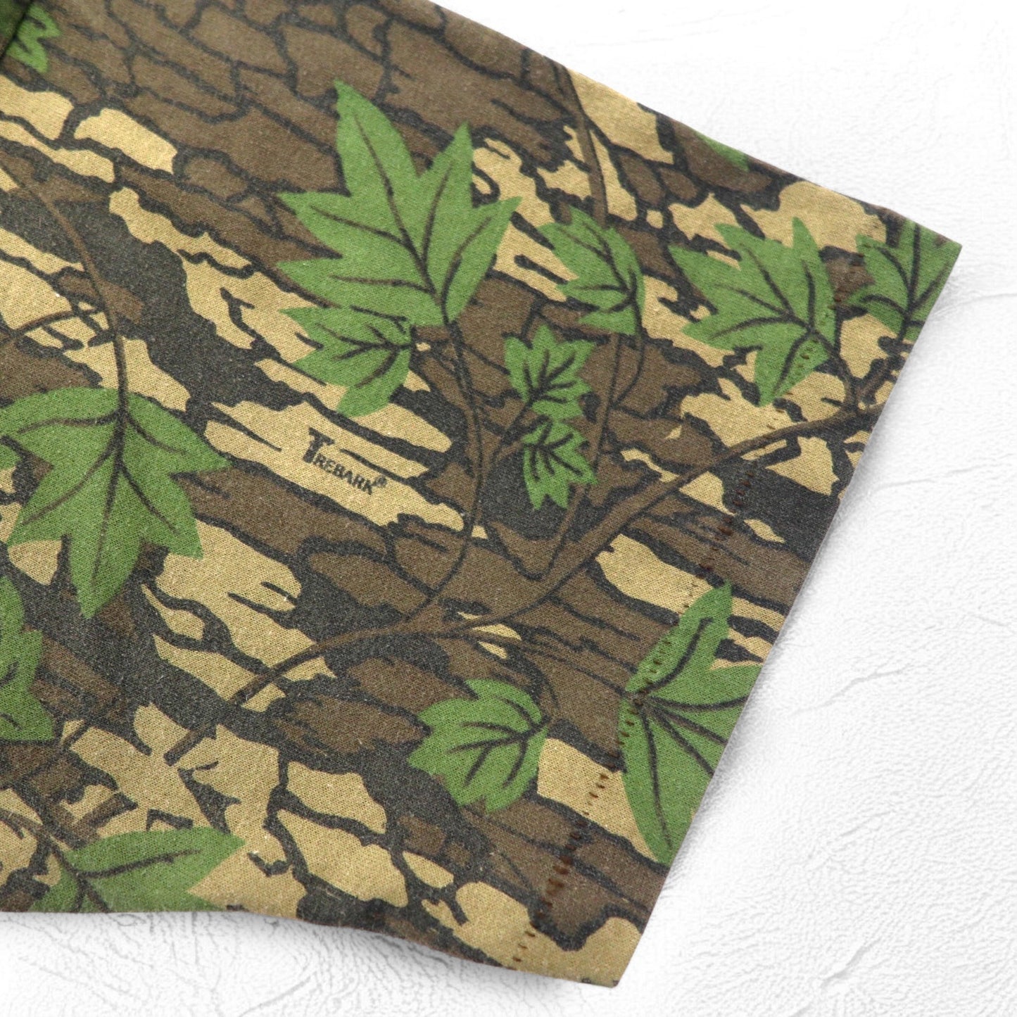 DUCK BAY 90年代 USA製 TREBARK ポケット Tシャツ ポケT XL カーキ カモフラ リアルツリー